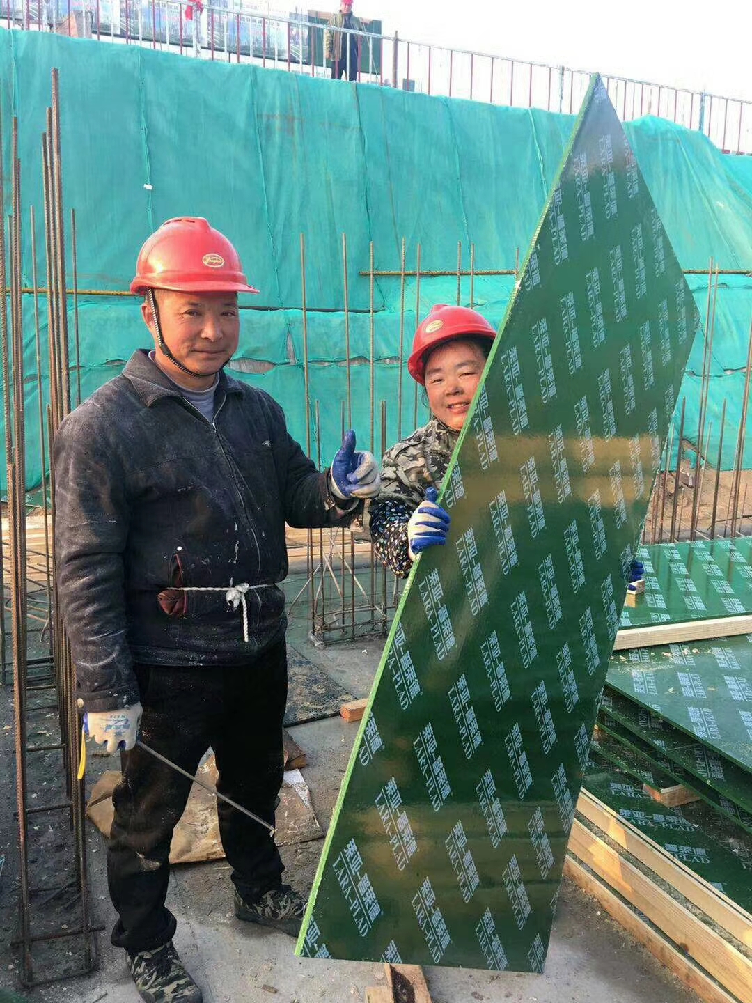 覆塑模板生產技術